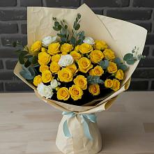 Букет цветов из:  Розы в Марьино Сергиево-Посадский района