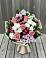 Букет цветов из: Альстромерии, Гвоздики, Розы и Хризантемы в Марьино Сергиево-Посадский района