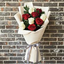 Букет цветов из:  Розы в Марьино Сергиево-Посадский района