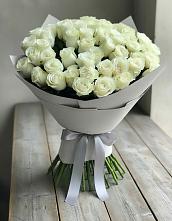 Букет 35 Белых роз в Марьино Сергиево-Посадский района