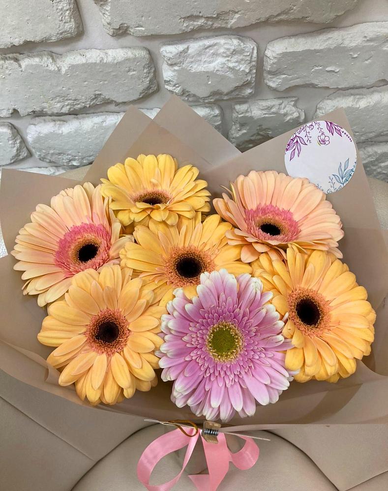 Букет цветов из: Герберы в Марьино Сергиево-Посадский района