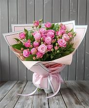 Букет Розовый кустик #REPLACE_PRED# Марьино Сергиево-Посадский района