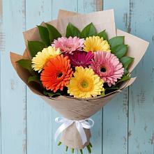 Букет цветов из:  Герберы #REPLACE_PRED# Марьино Сергиево-Посадский района