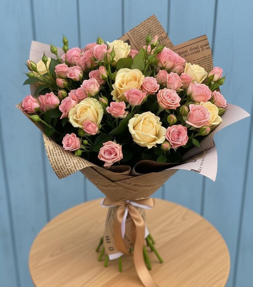 Букет цветов из: Розы в Марьино Сергиево-Посадский района