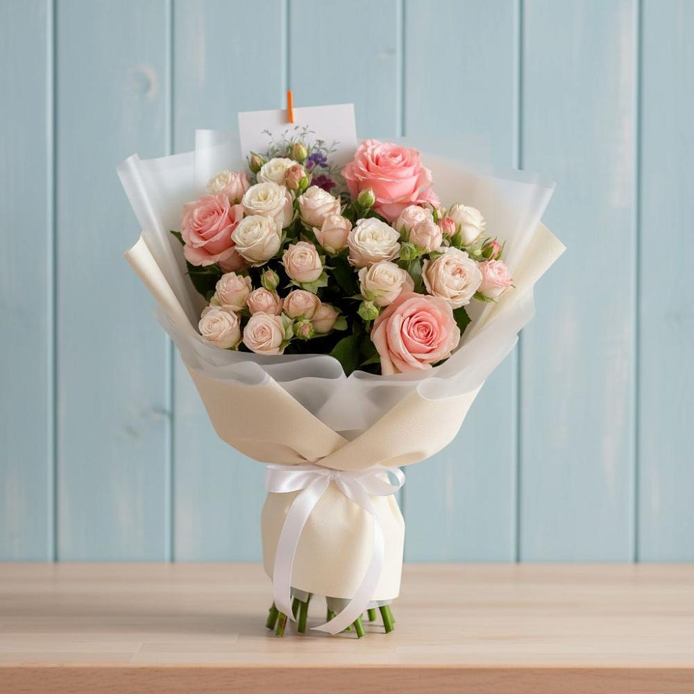 Букет цветов из: Розы в Марьино Сергиево-Посадский района