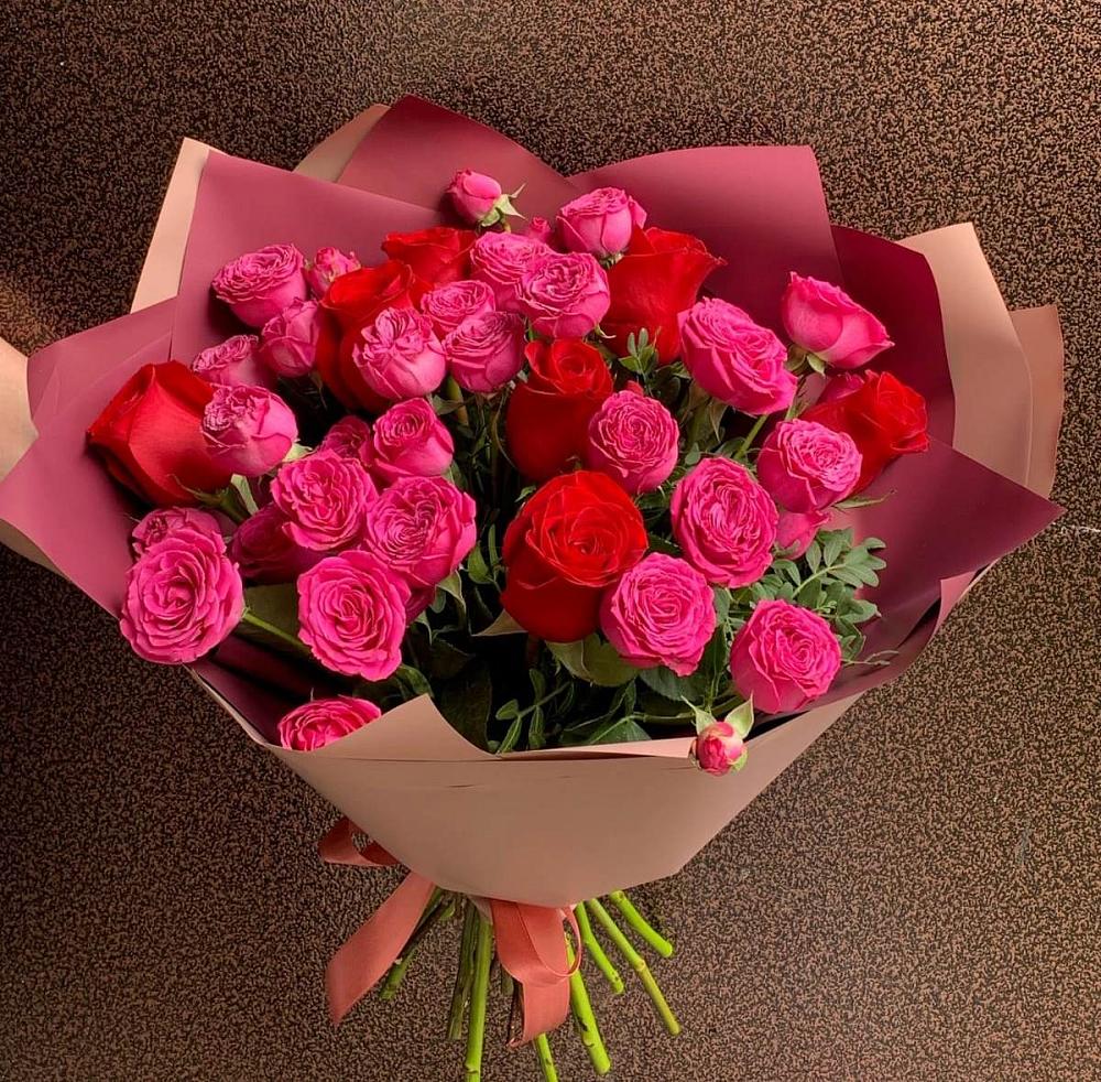 Букет В объятьях нежности в Марьино Сергиево-Посадский района