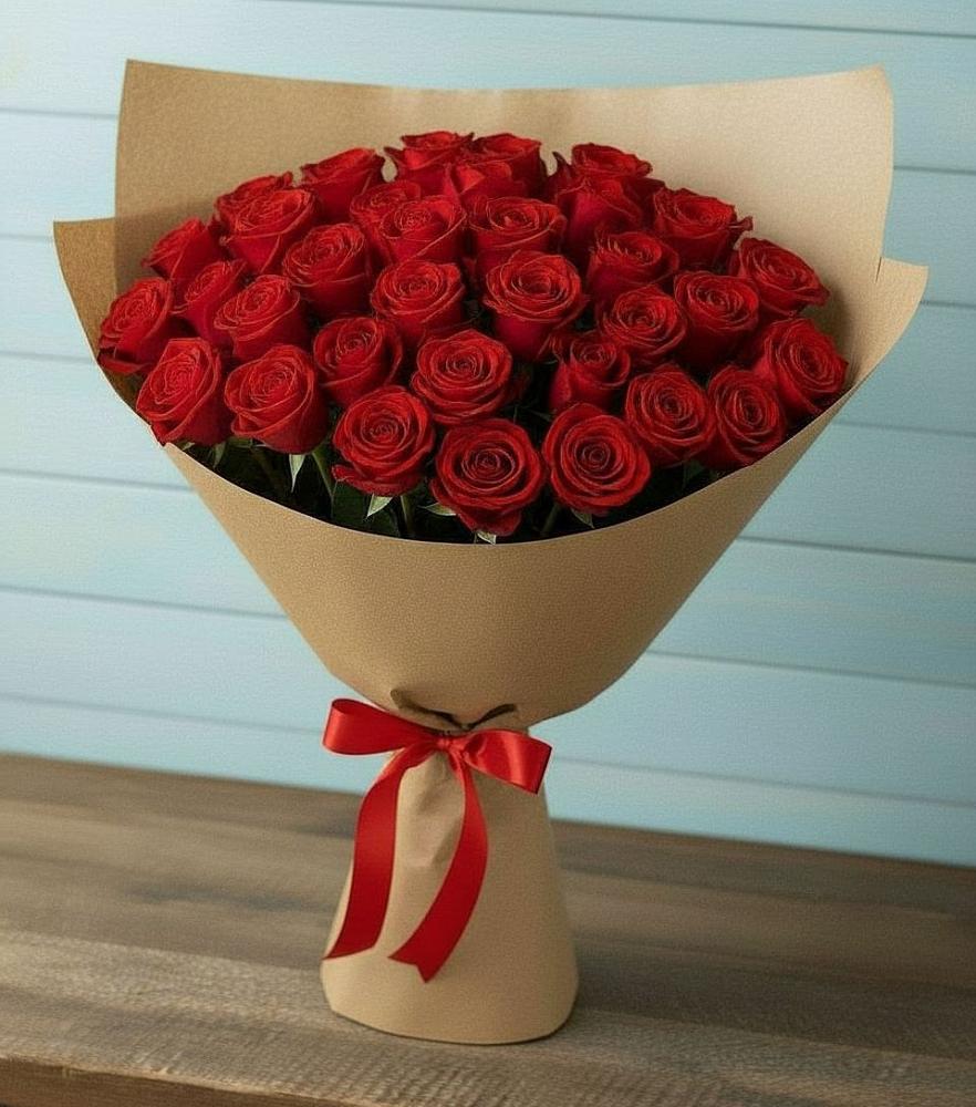 Букет Красные розы Милано в Марьино Сергиево-Посадский района