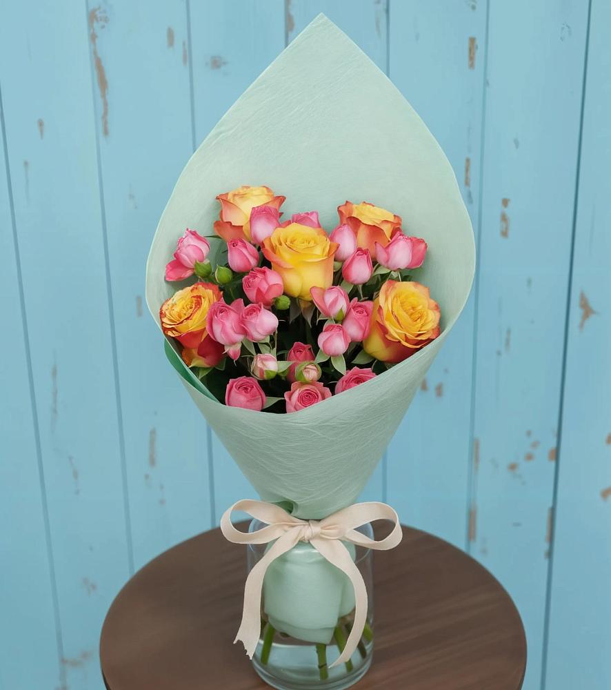 Букет цветов из: Розы в Марьино Сергиево-Посадский района