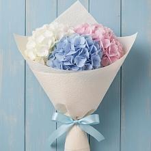 Букет цветов из:  Гортензия в Марьино Сергиево-Посадский района