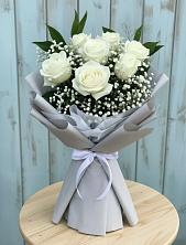 Букет цветов из:  Розы в Марьино Сергиево-Посадский района