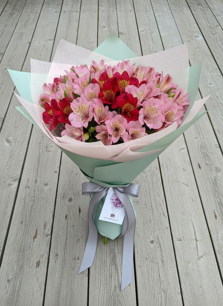 Букет цветов из: Альстромерии в Марьино Сергиево-Посадский района