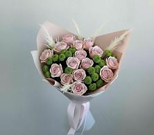 Букет цветов из:  Розы и Хризантемы #REPLACE_PRED# Марьино Сергиево-Посадский района