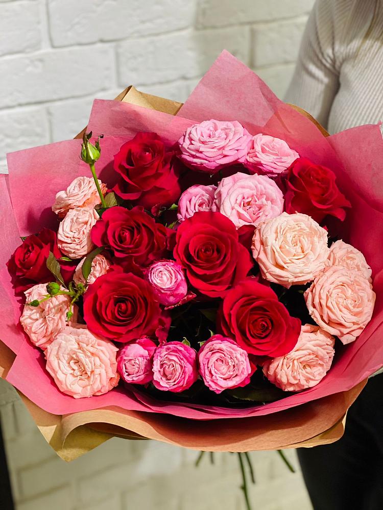 Букет цветов из: Розы в Марьино Сергиево-Посадский района