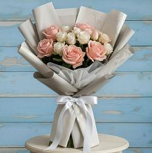 Букет цветов из:  Розы в Марьино Сергиево-Посадский района