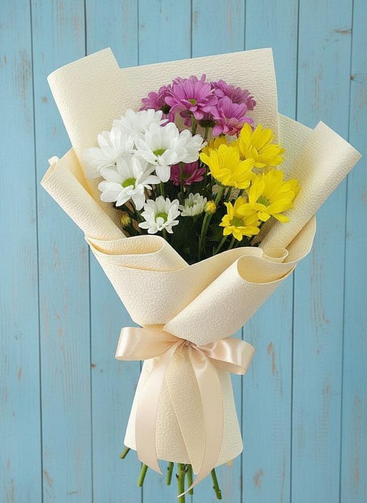 Букет цветов из: Хризантемы в Марьино Сергиево-Посадский района