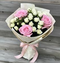 Букет цветов из:  Розы в Марьино Сергиево-Посадский района