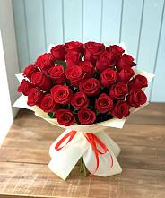 Букет 29 Красных роз в Марьино Сергиево-Посадский района