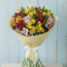Букет цветов из:  Альстромерии в Марьино Сергиево-Посадский района