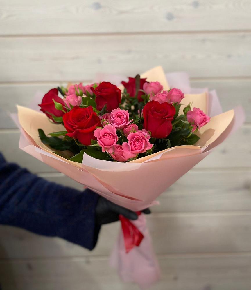 Букет цветов из: Розы в Марьино Сергиево-Посадский района