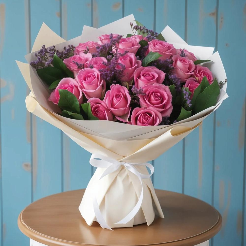 Букет цветов из: Розы в Марьино Сергиево-Посадский района