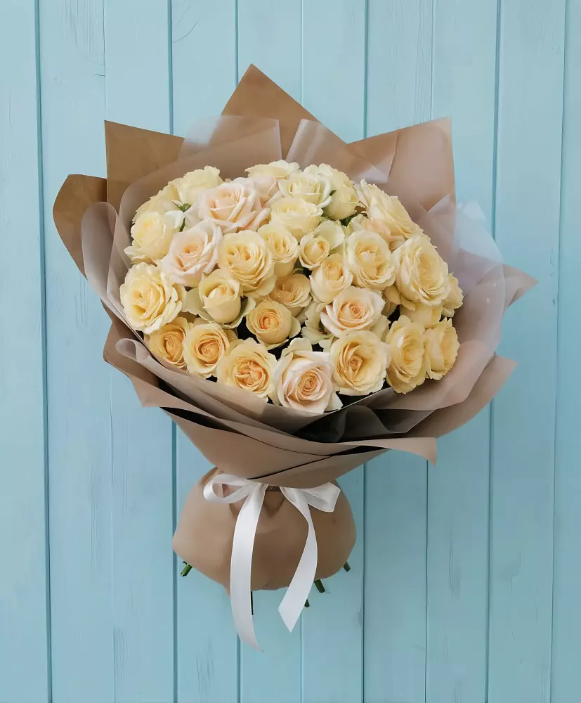 Букет Кремовое облако в Марьино Сергиево-Посадский района