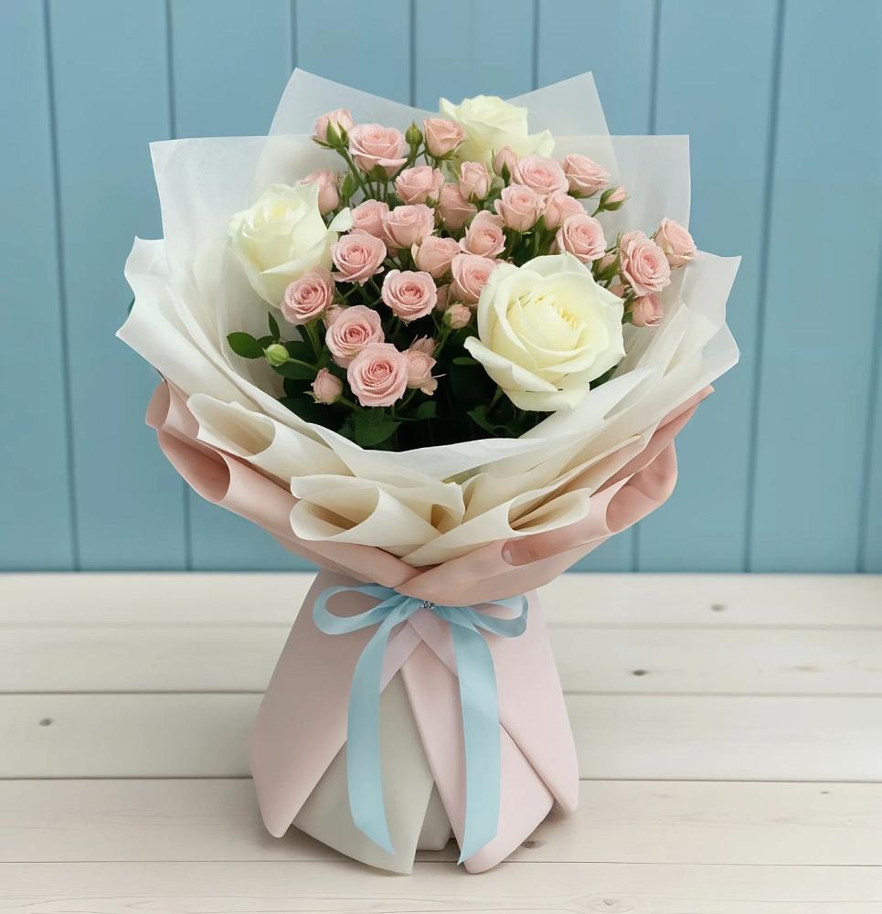 Букет цветов из: Розы в Марьино Сергиево-Посадский района