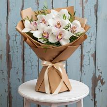 Букет цветов из:  Орхидеи и Розы #REPLACE_PRED# Марьино Сергиево-Посадский района